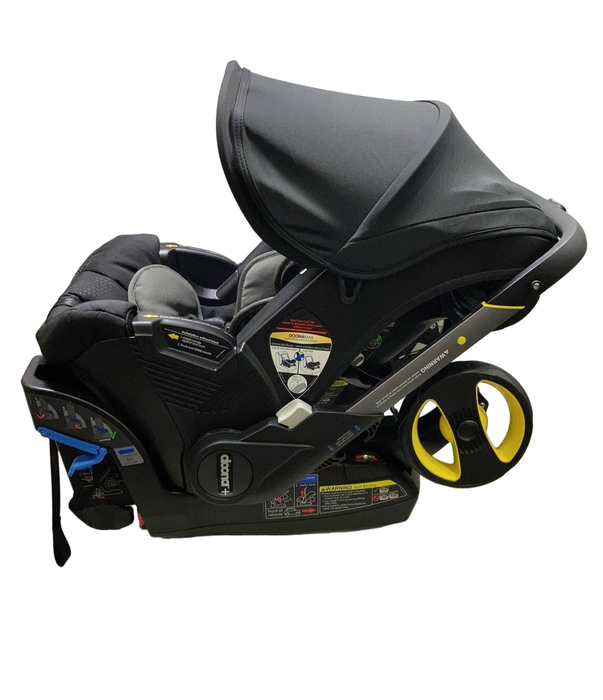 secondhand Doona Infant Car Seat & Stroller Combo, 2023, Nitro Black