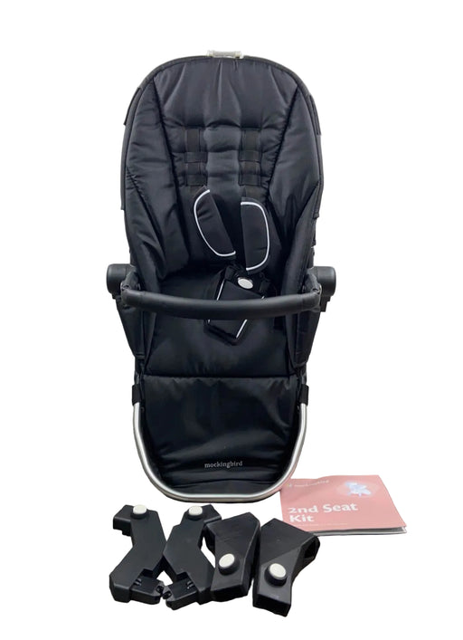 Shop Mockingbird 2nd Seat Kit, 2021, Silver with Black Leather at GoodBuy Gear