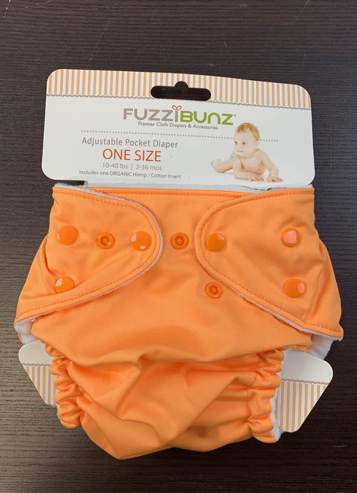 used FuzziBunz One Size Pocket Diapers