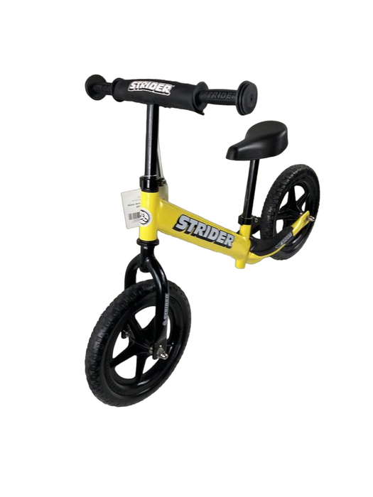 secondhand Strider Balance Bike 12” Classic, Yellow