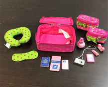 used Our Generation Travel Luggage and Accessory Set