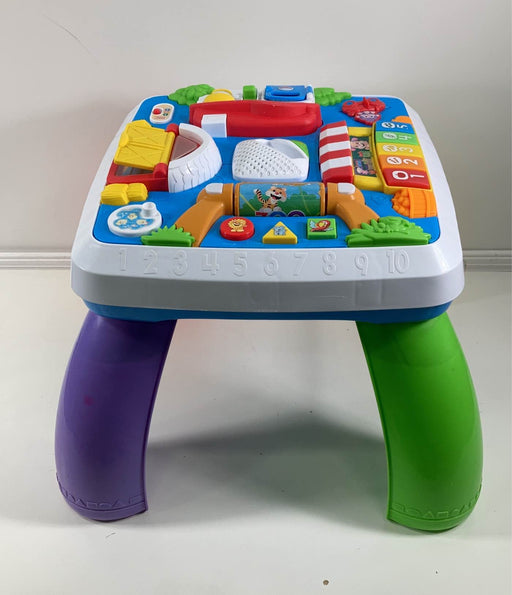 secondhand Fisher Price Laugh & Learn Learning Table, Friends Musical Table 