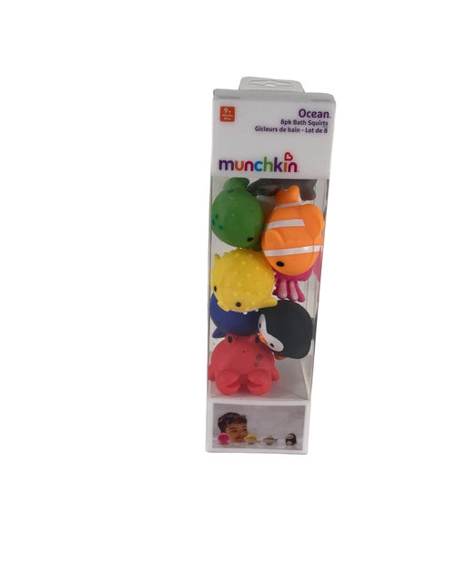 used Munchkin Squirts Bath Toy 8 Pack