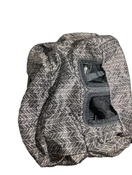 used Skip Hop Take Cover Shopping Cart And High Chair Cover, Grey Feather