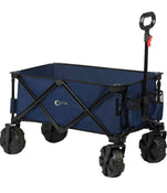 used PORTAL Collapsible Folding Utility Wagon Cart, Blue