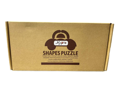 used Likee Wooden Shapes Puzzle Set