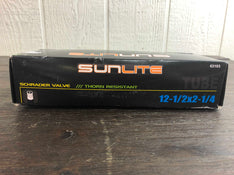 secondhand SunLite Schrader Valve Tube, 12-1/2x2-1/4