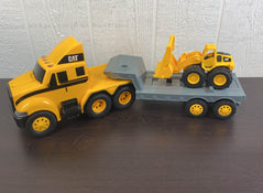 secondhand CAT Heavy Movers Flatbed with 10" Wheeled Loader