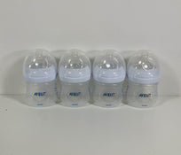 secondhand Philips Avent Natural Baby Bottles, 4oz, 4-Pack