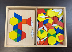 used Melissa & Doug Pattern Blocks And Boards