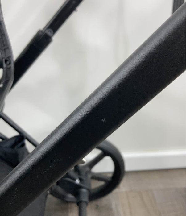 used Cybex Priam Stroller Frame With Seat Hardpart, 2018, Matt Black