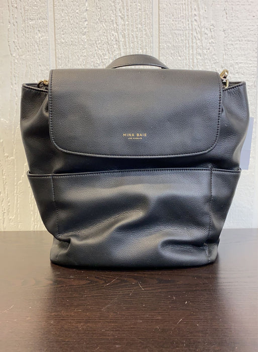 used Mina Baie Kinney Backpack Diaper Bag