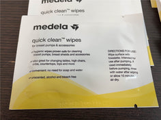 secondhand Medela Quick Clean Wipes