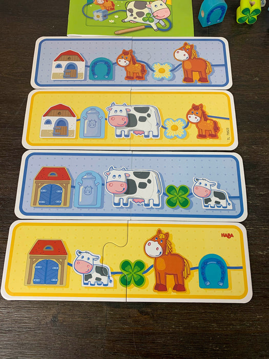 Shop HABA My First Game World Farm Beading at GoodBuy Gear