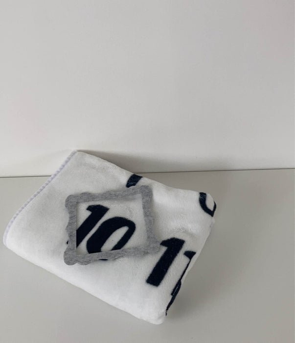 Shop Mud Pie Monthly Milestone Blanket, Elephant at GoodBuy Gear