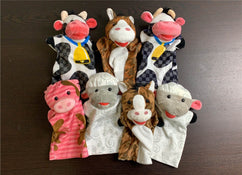 used Melissa & Doug Hand Puppet Set