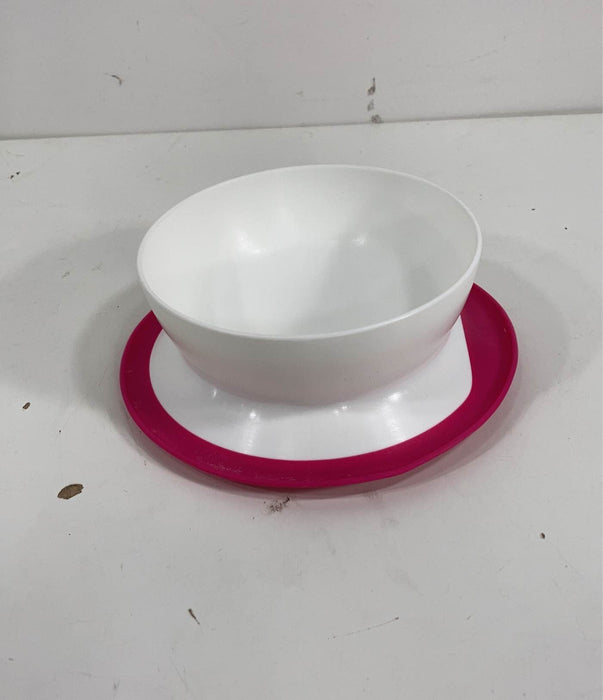 secondhand OXO Tot Stick & Stay Suction Bowl, Pink