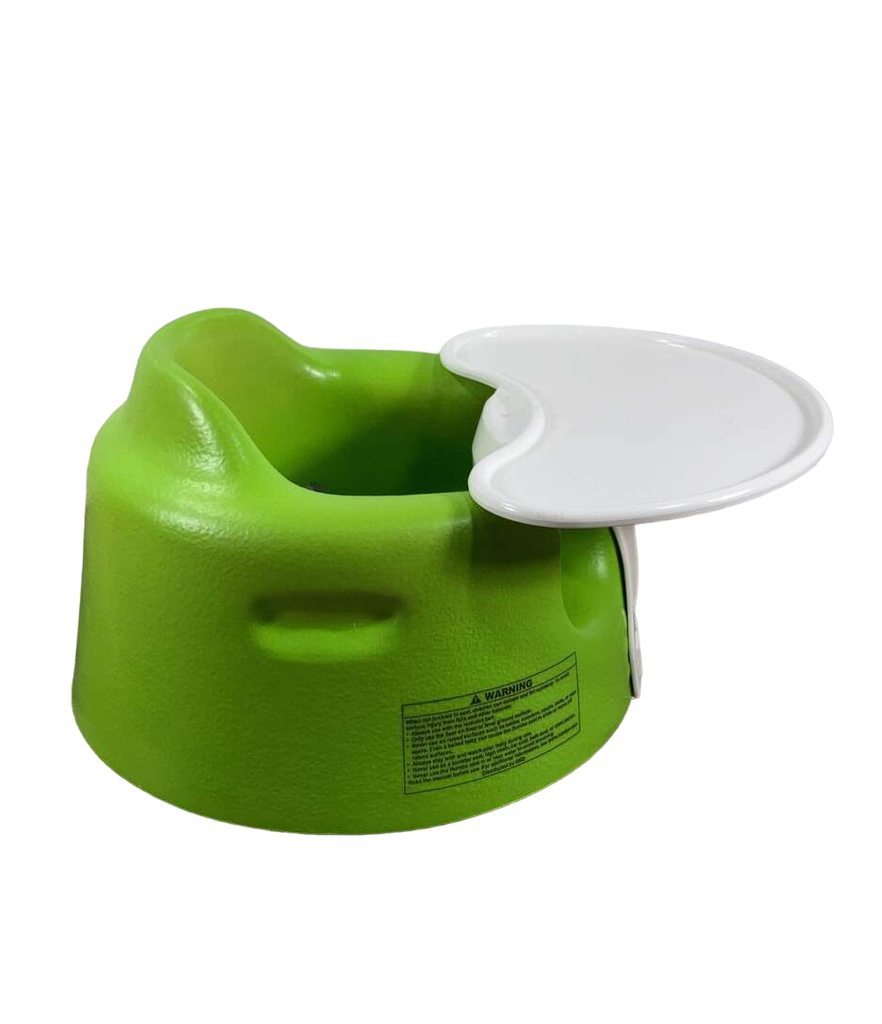 Bumbo Floor Seat With Play Tray, Lime