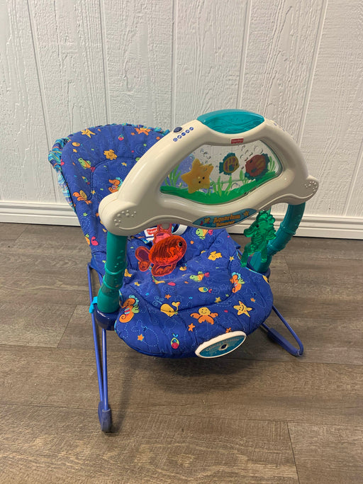 used Fisher Price Baby Bouncer, Turtle Days