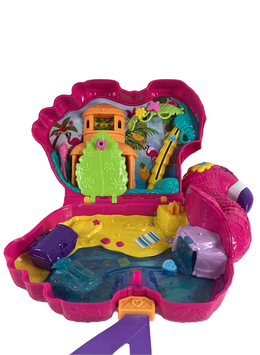 secondhand Polly Pocket Flamingo Party Playset