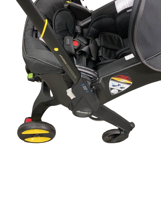 used Doona Infant Car Seat & Stroller Combo, 2022, Midnight Black