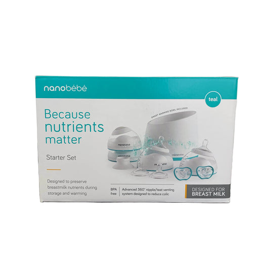 used Nanobébé Bottle Feeding Starter Set