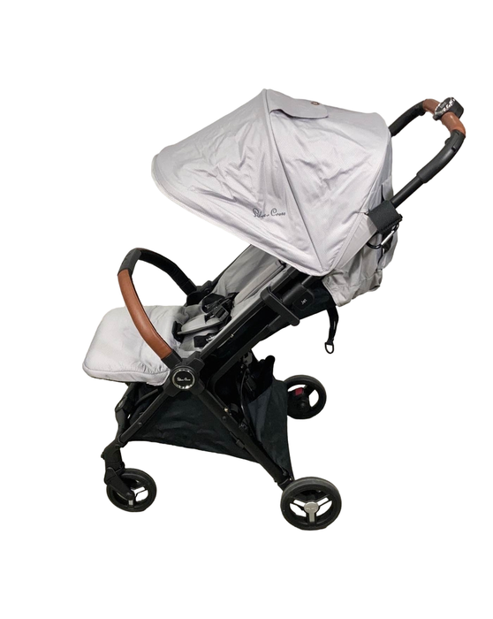 secondhand Silver Cross Jet 3 Super Compact Stroller, 2022, Silver