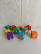 used Fisher Price Laugh and Learn First Words Shape Blocks