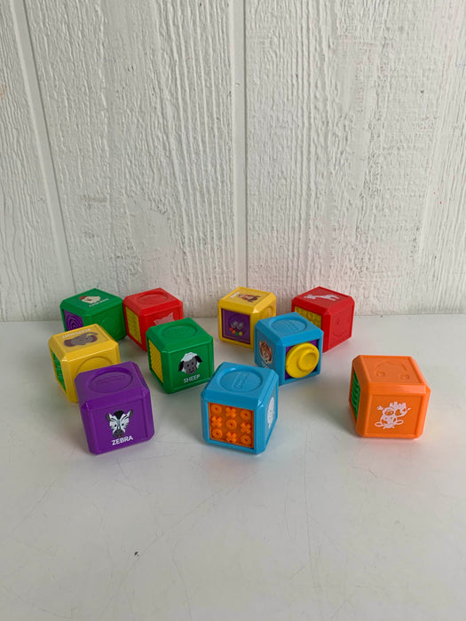 used Fisher Price Laugh and Learn First Words Shape Blocks