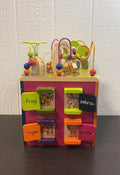 secondhand B. toys Zany Zoo Wooden Activity Cube