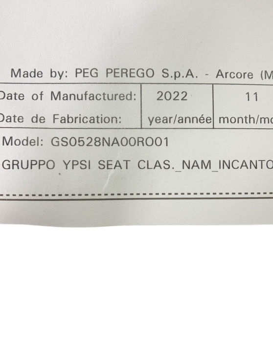 secondhand Peg Perego Ypsi Stroller, 2022, Incanto Collection