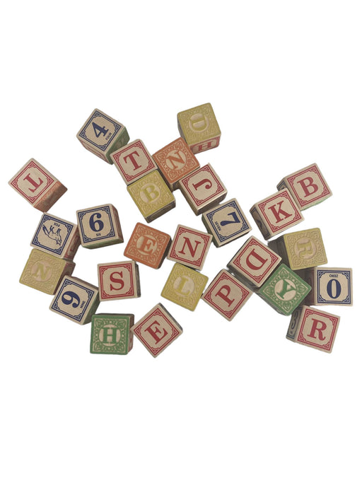 used Uncle Goose Alphabet Blocks