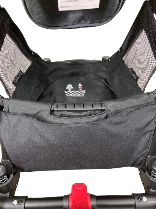 Mompush Ultimate 2 Baby Stroller, 2021, Grey with Black Frame