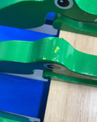 used Melissa & Doug Chomp and Clack Alligator Push Toy