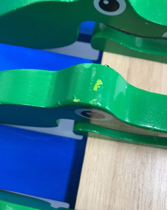 used Melissa & Doug Chomp and Clack Alligator Push Toy