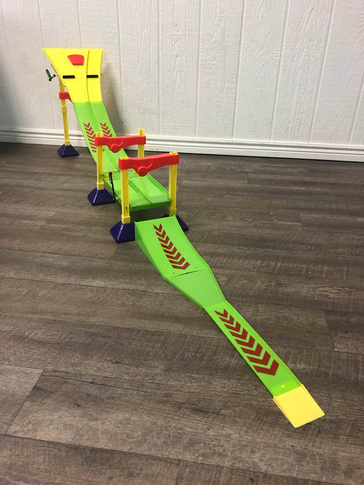 used Disney Pixar Cars 3 Neon Race-Off Track