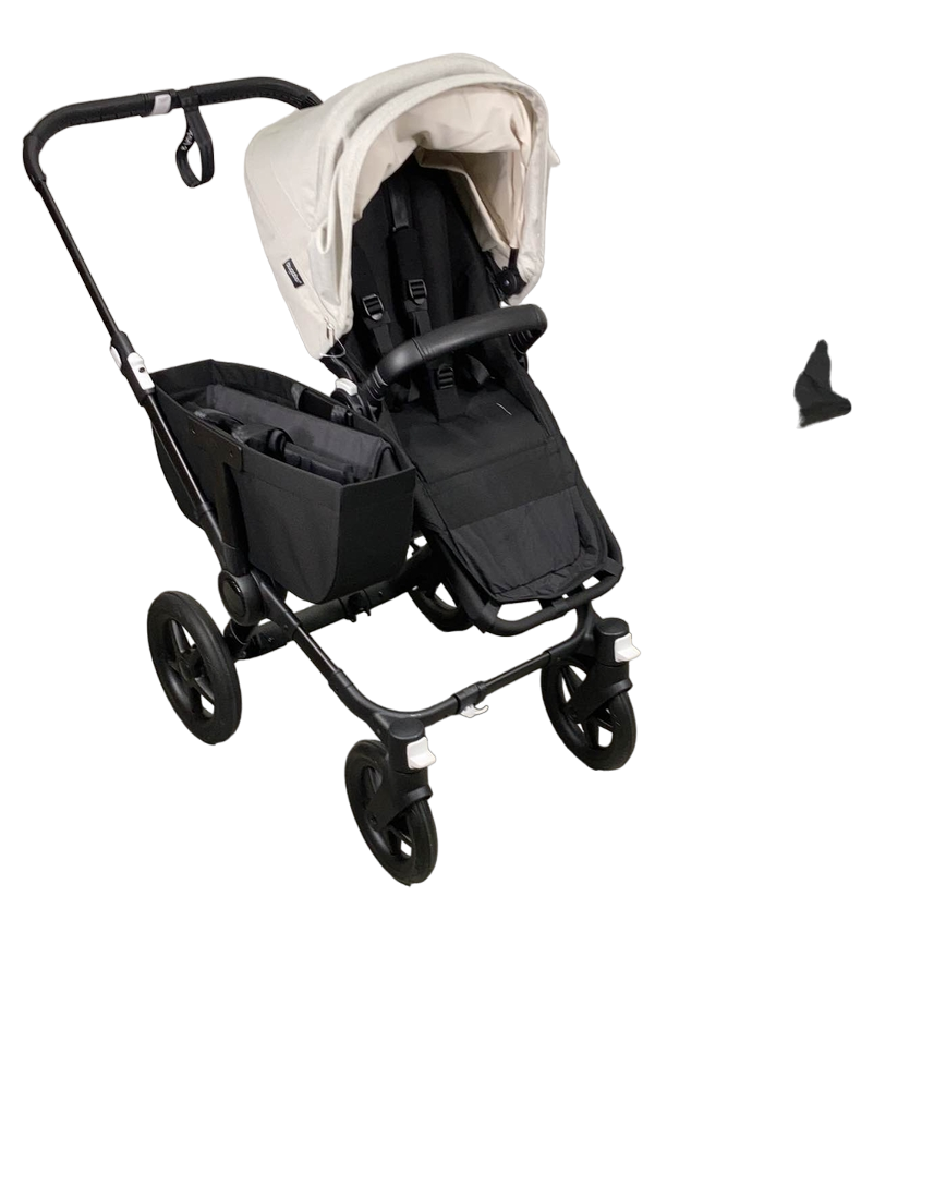bugaboo donkey2 Bugaboo Donkey 5 Stroller Mono, Midnight Black/Misty White, Black, 202