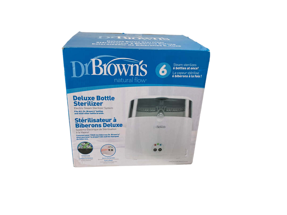 secondhand Dr. Brown's Deluxe Bottle Sterilizer