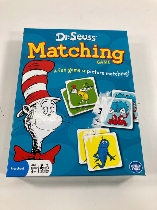 used Dr. Seuss Matching Game