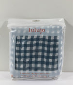 used Lulujo Crib Sheet, stripes