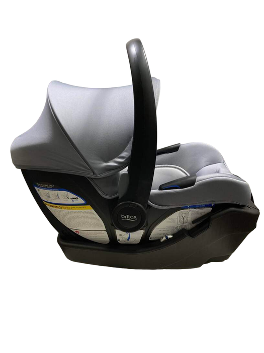 secondhand Britax Willow Brook Travel System, 2023 Graphite Glacier