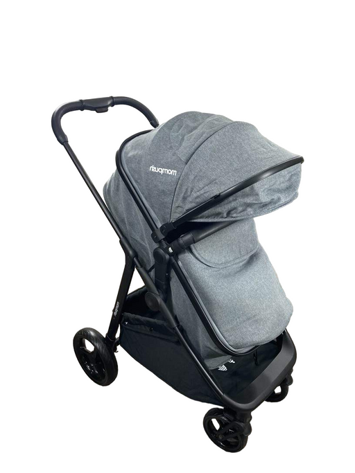 used Mompush Wiz Stroller, Grey, 2022