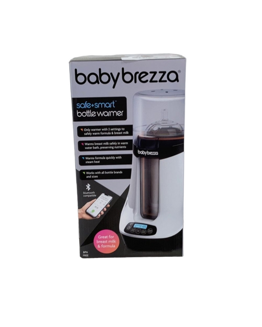 Shop Baby Brezza Safe + Smart Bottle Warmer, White on Black at GoodBuy Gear