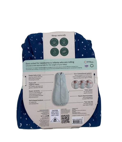 secondhand ErgoPouch Cocoon Swaddle Bag, 1.0 TOG, 0000, Night Sky