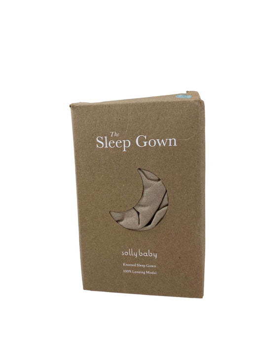Shop Solly Baby Knotted Gown, 0-3 Months, Taupe at GoodBuy Gear