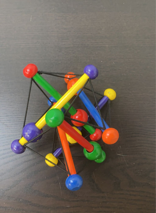 secondhand BUNDLE Grasping Toys, Rubbabu & Manhattan Toy