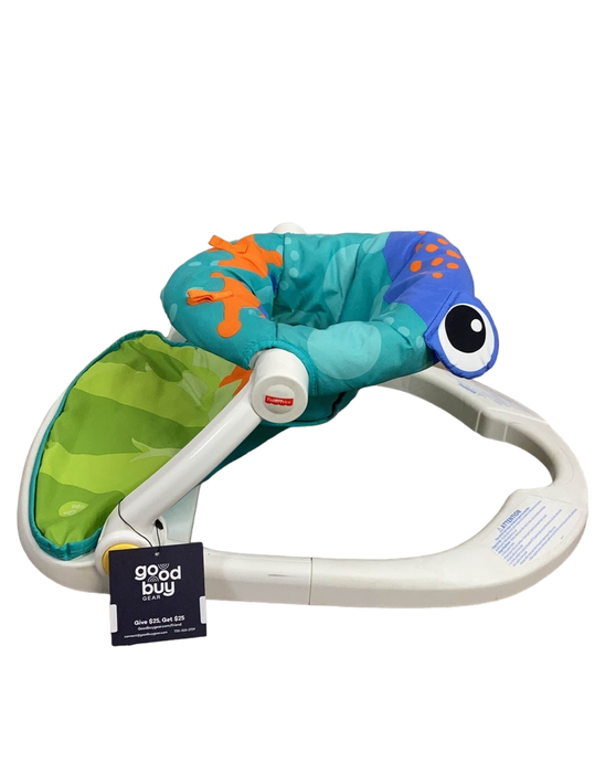 secondhand Fisher Price Sit-Me-Up Floor Seat, Frog