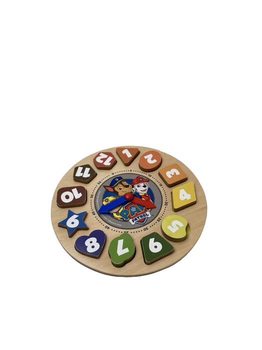 used PAW Patrol Shape Sorter Clock