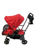 secondhand Joovy Caboose Ultralight Graphite Stroller, 2022, Red