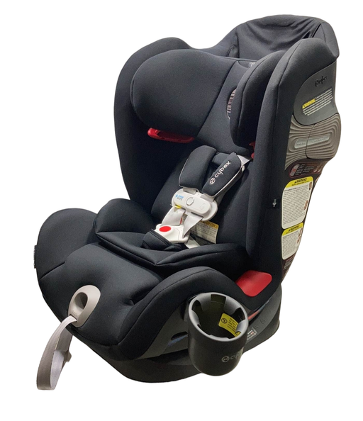 used Cybex Eternis S All-In-One Car Seat with SensorSafe, 2021, Lavastone Black